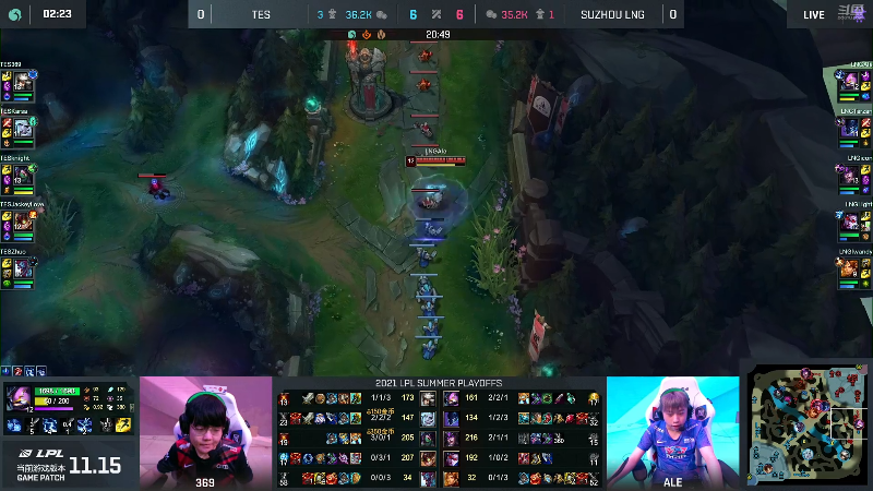 【英雄联盟】英雄联盟赛事的精彩时刻 20220331 01点场