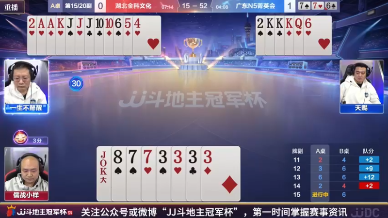 【2022-03-31 05点场】JJ斗地主官方：经典战役回顾 488743