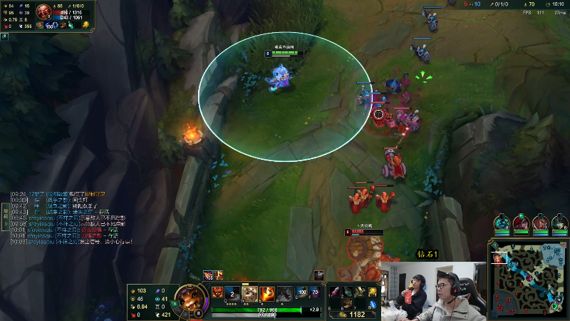 【英雄联盟】余小C真的很强的精彩时刻 20220331 13点场