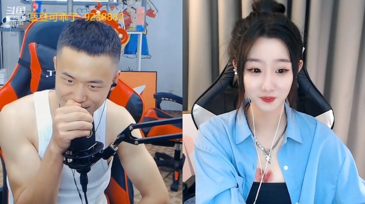 浩哥真像一个秋儿，美女白白真可爱