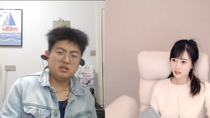 我在斗鱼看火力堂主直播户外