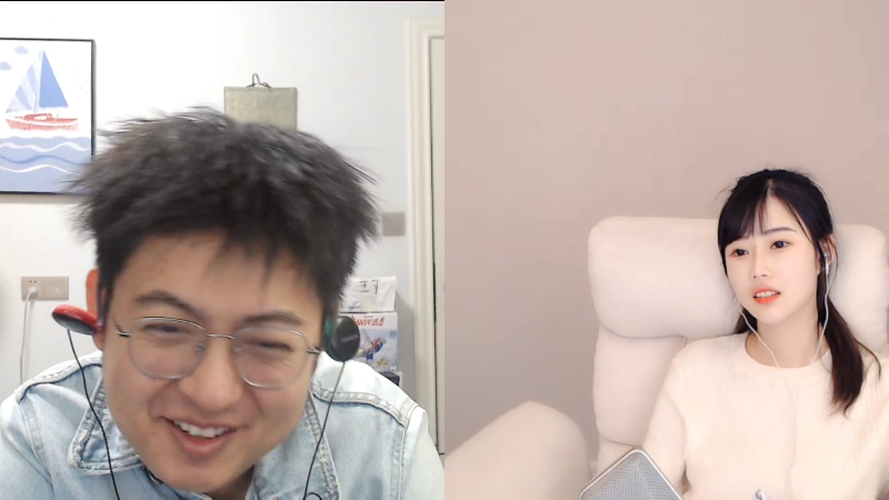 我在斗鱼看火力堂主直播户外