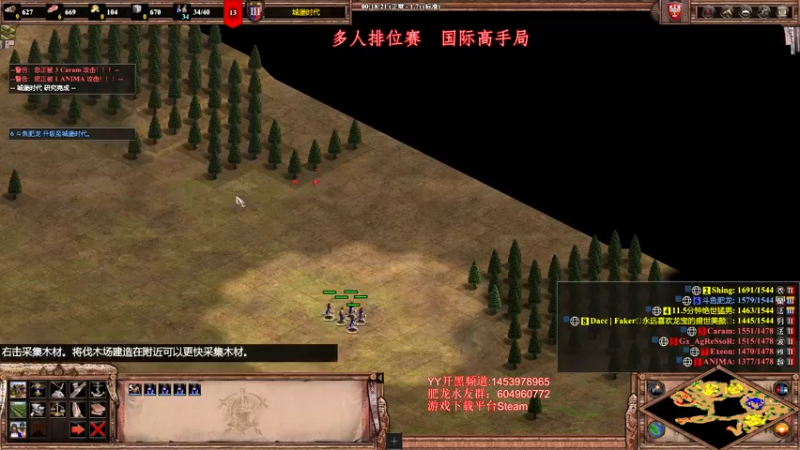 【2022-04-02 20点场】帝国时代肥龙大师：帝国2教学： 运营 细节 微操 大局观