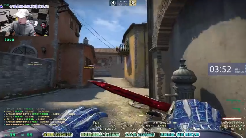 【2022-04-02 03点场】CSGO百岁三：【百岁三】平均每局血压180～