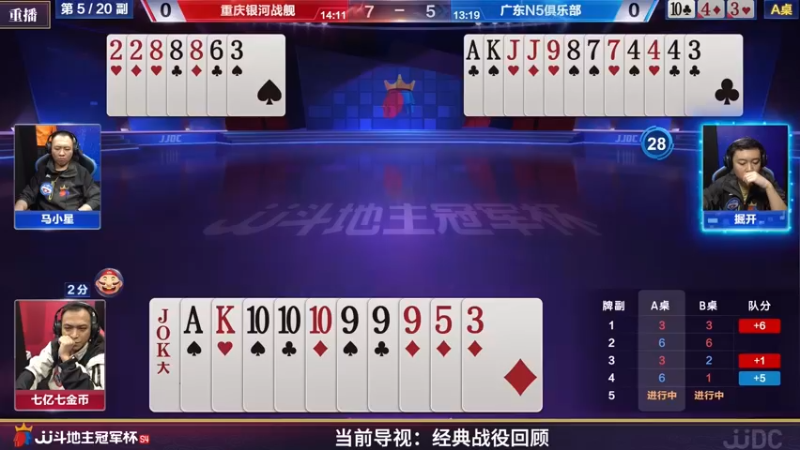【2022-04-02 23点场】JJ斗地主官方：经典战役回顾 488743