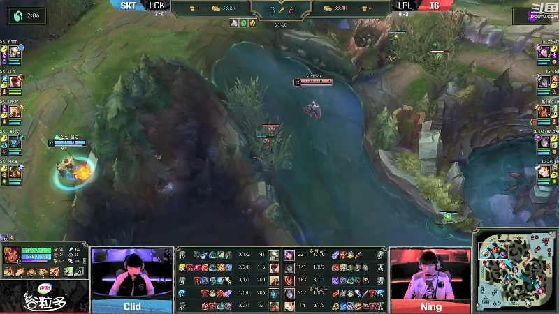 【英雄联盟】英雄联盟赛事的精彩时刻 20220403 10点场