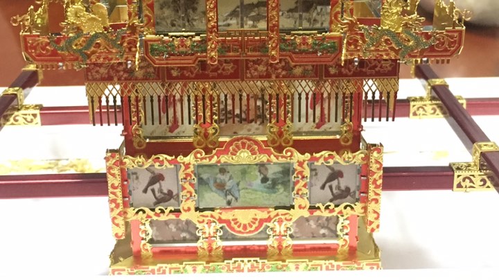 继续制作花轿拼图