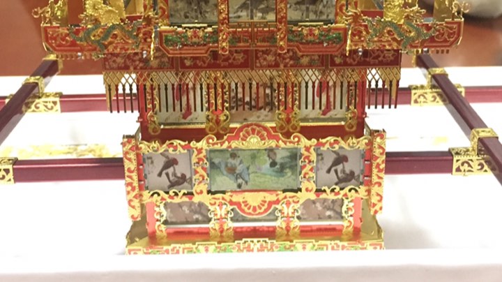 继续制作花轿拼图