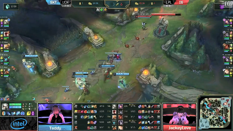 【英雄联盟】英雄联盟赛事的精彩时刻 20220403 10点场