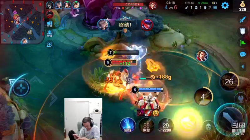 【2022-04-03 01点场】亚瑟王丶Z：荣耀100星冲102星！