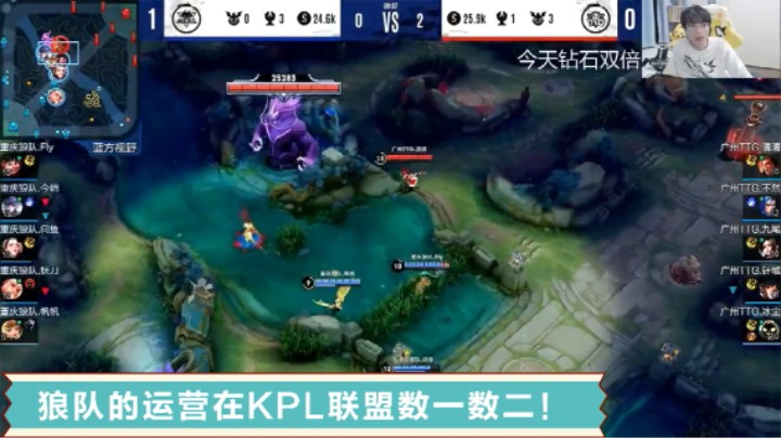 【KPL赛事】狼队的运营在KPL，联盟数一数二Gemini：太稳了