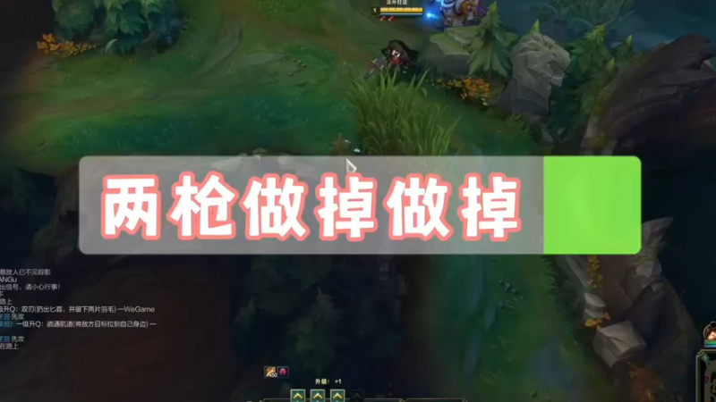 两枪做掉嘛