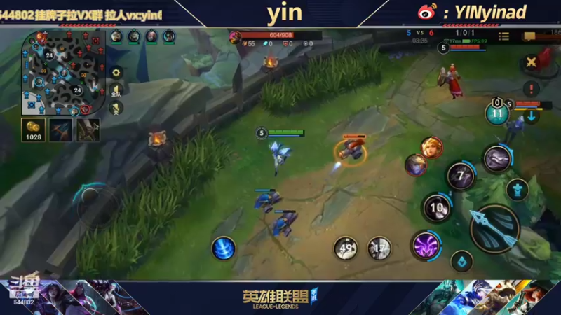 【2022-04-03 15点场】yin小哥：国一卡莎，AD单排国服第4。