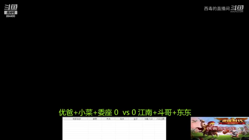 悠悠组3：2斗哥组