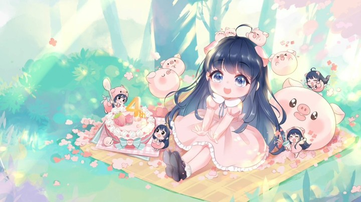 【2022-04-04 19点场】猪慢慢是懒鬼：【小奶团】憨批美少女在此！