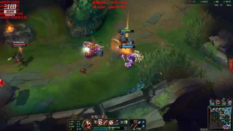 【2022-04-05 19点场】路浩东ouo：上单德莱文1v5教学