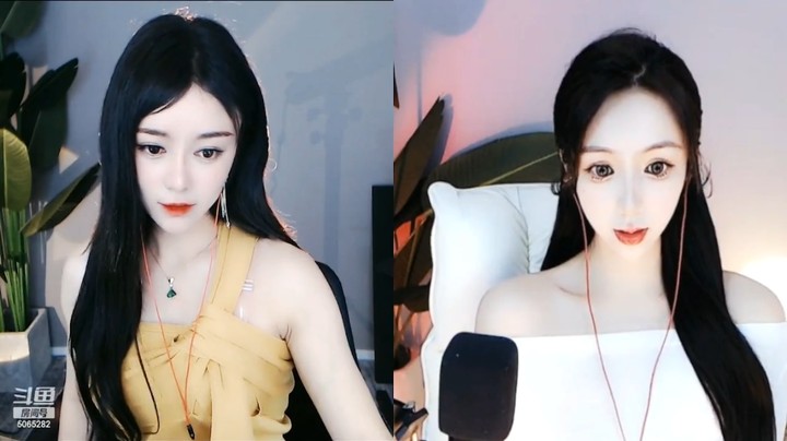 知我心吖美女小姐姐直播连麦真好看，很漂亮