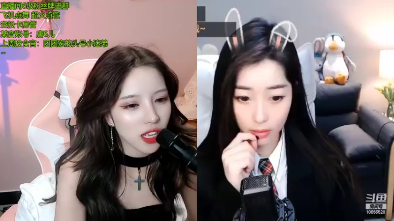 【2022-04-05 20点场】唐6儿：小奶团～ 今天430直播化妆啦我在搞设备