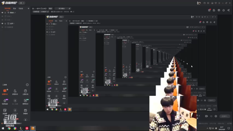 【2022-04-05 23点场】胸肌很大的良小伞：伞：一秒十刀小AD