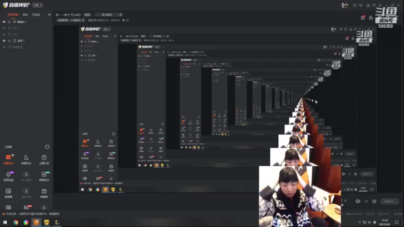 【2022-04-06 16点场】胸肌很大的良小伞：伞：一秒十刀小AD
