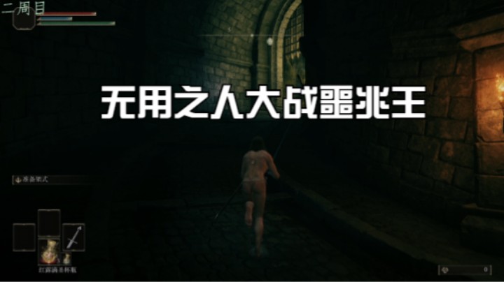 埃尔登法环无用之人替褪色者打噩兆王