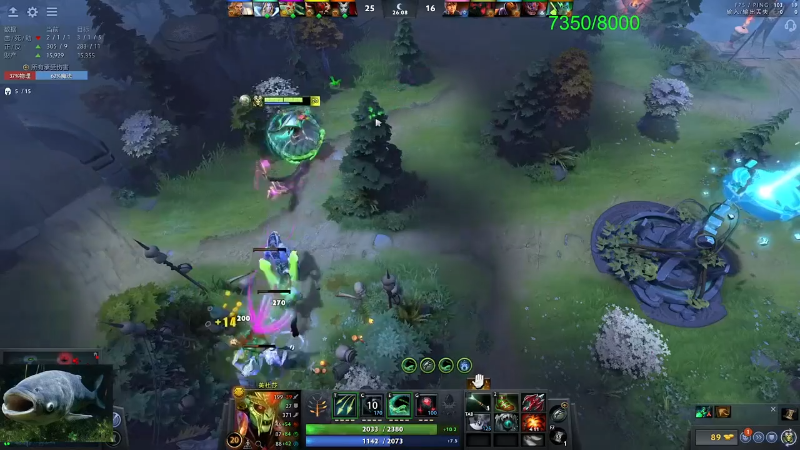 我在斗鱼看龚建ZSMJ直播DOTA2