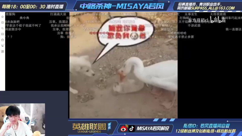 【2022-04-07 02点场】Misaya若风lol：若风：全天冲第一！