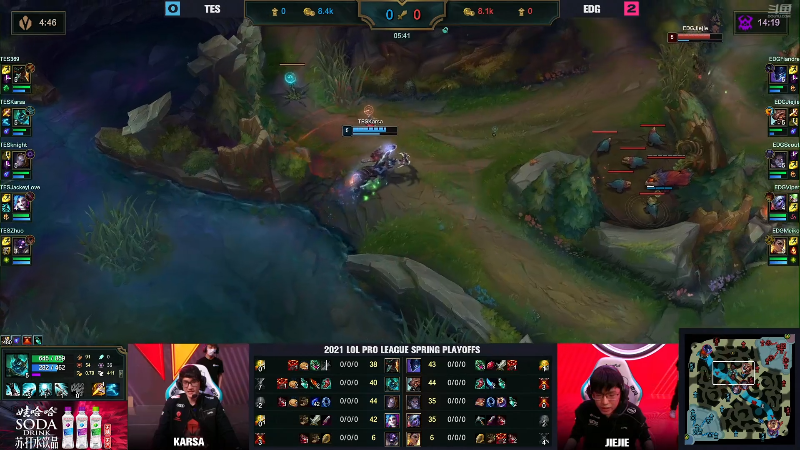 【英雄联盟】英雄联盟赛事的精彩时刻 20220407 08点场