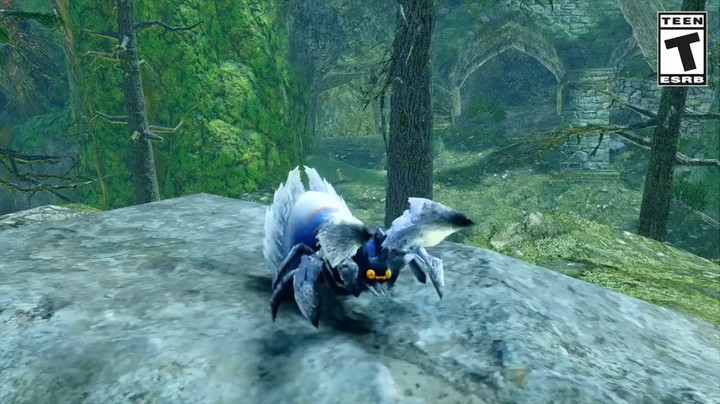 【新游速报】《怪物猎人崛起 曙光》新环境生物「鬼偶蛛」实机演示公布