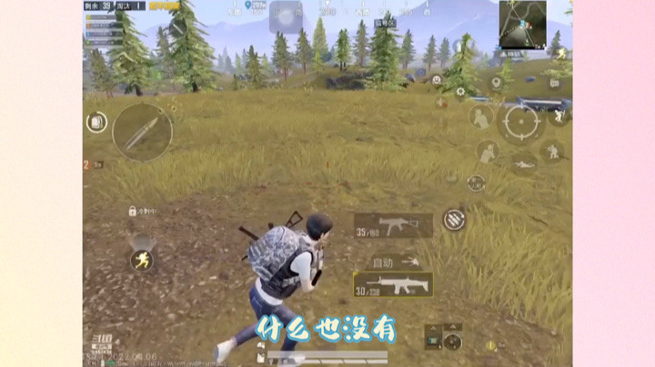 和平精英温柔女声：什么也没有