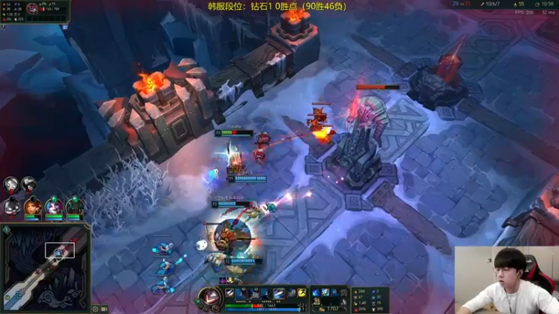 【2022-04-08 09点场】普朗东丷：韩服从零冲王者！