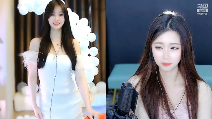 凉拌三岁美女小姐姐直播连麦真是可爱，对面小姐姐好看