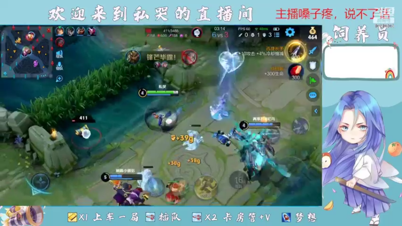 【2022-04-04 15点场】王者荣耀私哭：新人主播多多关照10110808