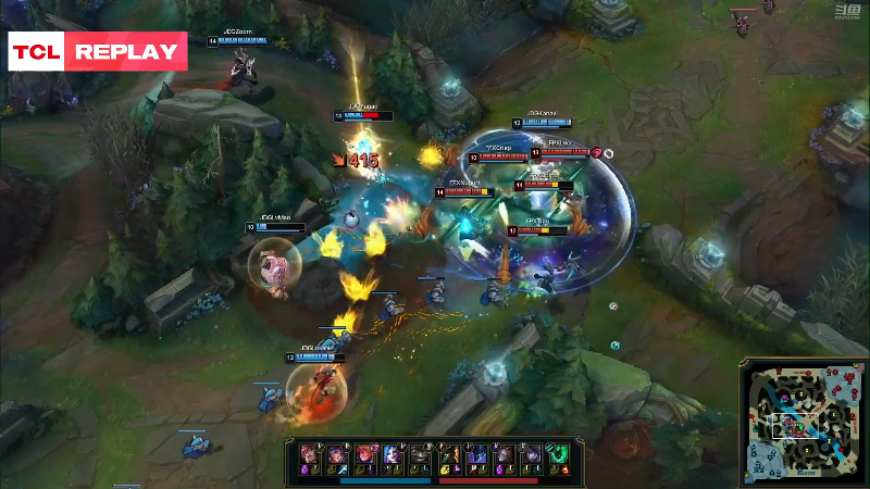 【英雄联盟】英雄联盟赛事的精彩时刻 20220408 08点场