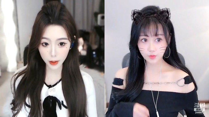 Wuli伊凡美女小姐姐直播连麦，今天好漂亮啊