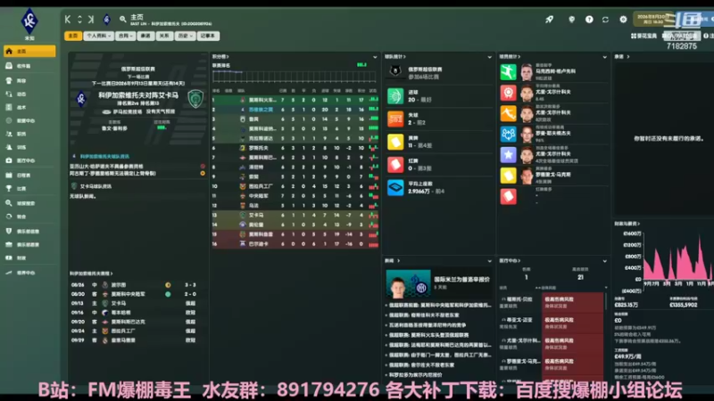 【2022-04-07 20点场】FM爆棚毒王：小球会的欧冠梦（俄超第6年）26