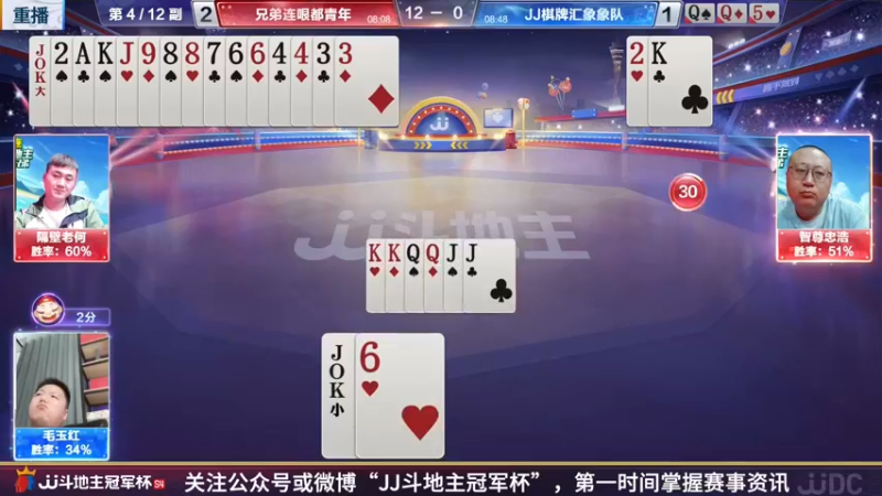 【2022-04-09 19点场】JJ斗地主官方：JJ斗地主2V2擂台赛