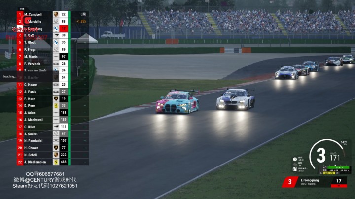 《神力科莎争锋》GT世界挑战赛米萨诺赛道 Race 1 BMW M4 GT3