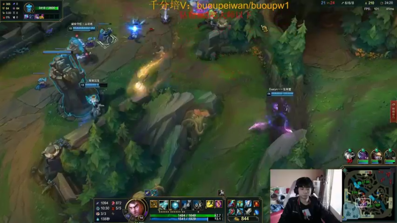 【2022-04-08 14点场】自宇666：1500分中单顶级思路carry教学！