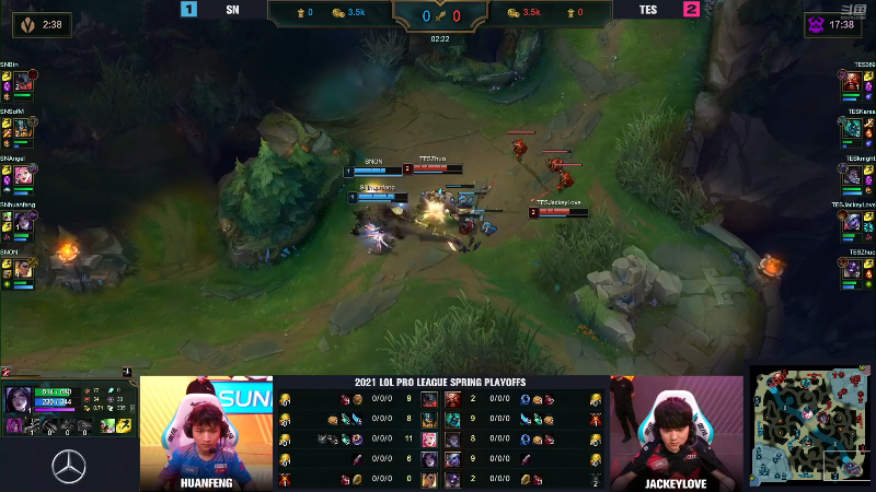 【英雄联盟】英雄联盟赛事的精彩时刻 20220410 12点场