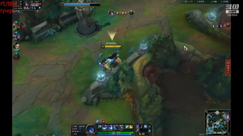 【2022-04-09 02点场】内涵段子丶影子c：乾巧艾克：艾克凯隐刺客流打野教学