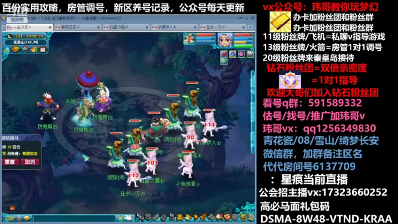 【2022-04-09 18点场】玮哥爱梦幻：新区蒹葭苍苍-送攻略