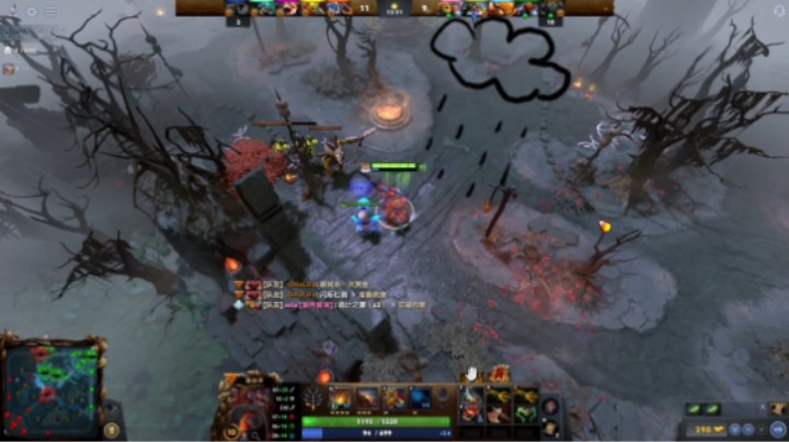 惨兮兮活久见【DOTA2】牛健子983的中单火枪狙击手被兽打崩单杀三次，本来都凤凰蓝胖食人魔魔法师敌法师几波团扳回来了，斧王开始连送三波，三次1打5，送蚂蚁赏金