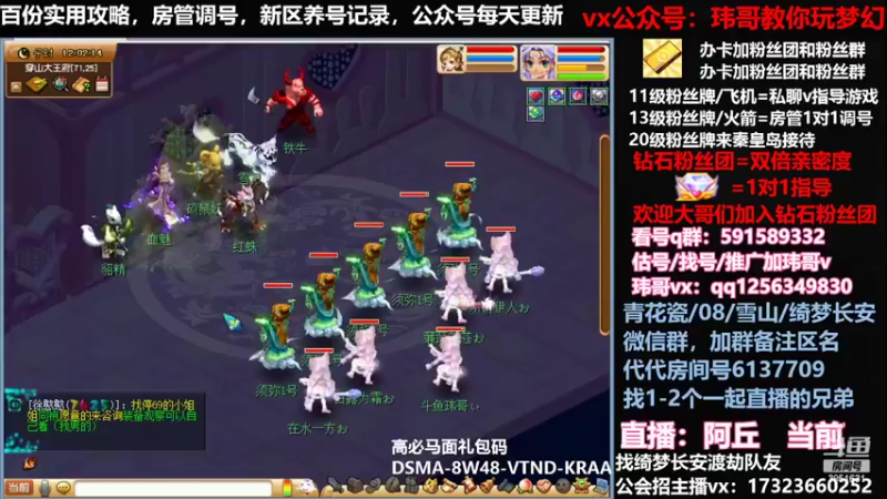 【2022-04-09 12点场】玮哥爱梦幻：新区蒹葭苍苍-送攻略
