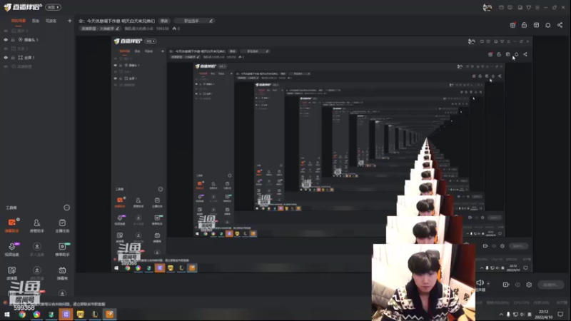 【2022-04-10 21点场】胸肌很大的良小伞：伞：一秒十刀小AD