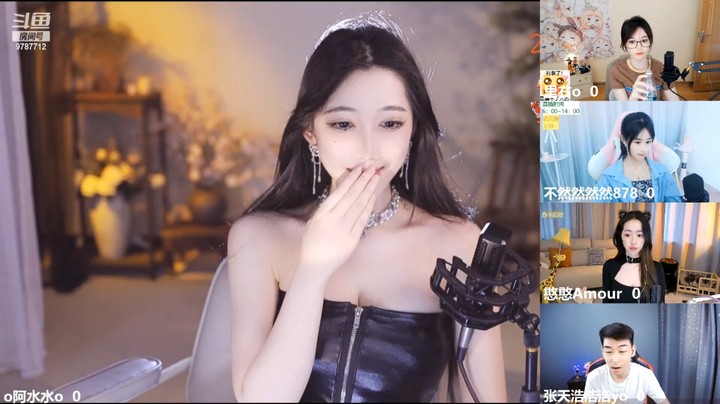 阿水水美女小姐姐直播连麦真好看啊