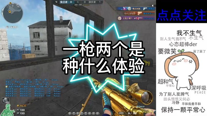 一枪两个是种什么体验