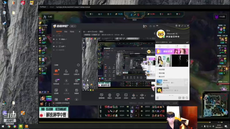【2022-04-11 20点场】胸肌很大的良小伞：伞：一秒十刀小AD