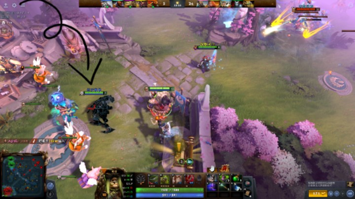 活久见【DOTA2】牛健子983的五号位屠夫给敌法拿了一二血后敌法浪bb过去要杀莉娜lina被反杀后就买活送崩了，巨婴双胞胎巨牙海民也一起崩了，找理由认输，服气