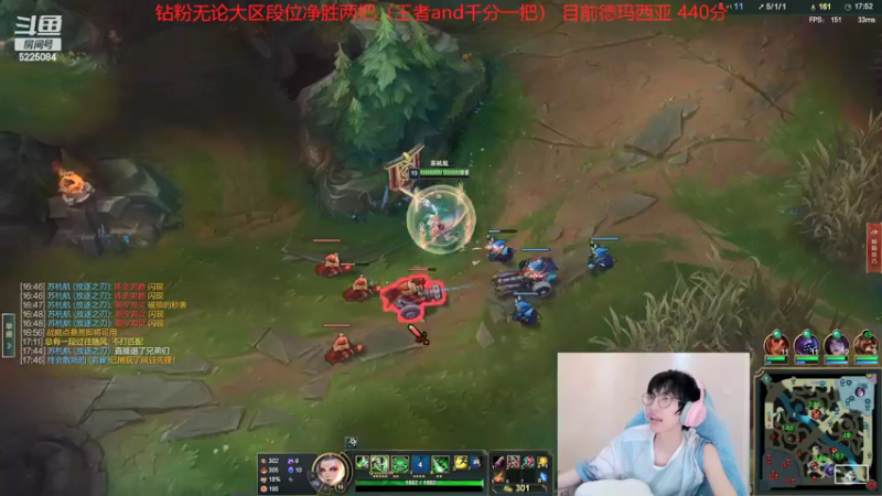 【2022-04-11 10点场】天灰灰qaq：斗鱼最高分上路血虐各区选手